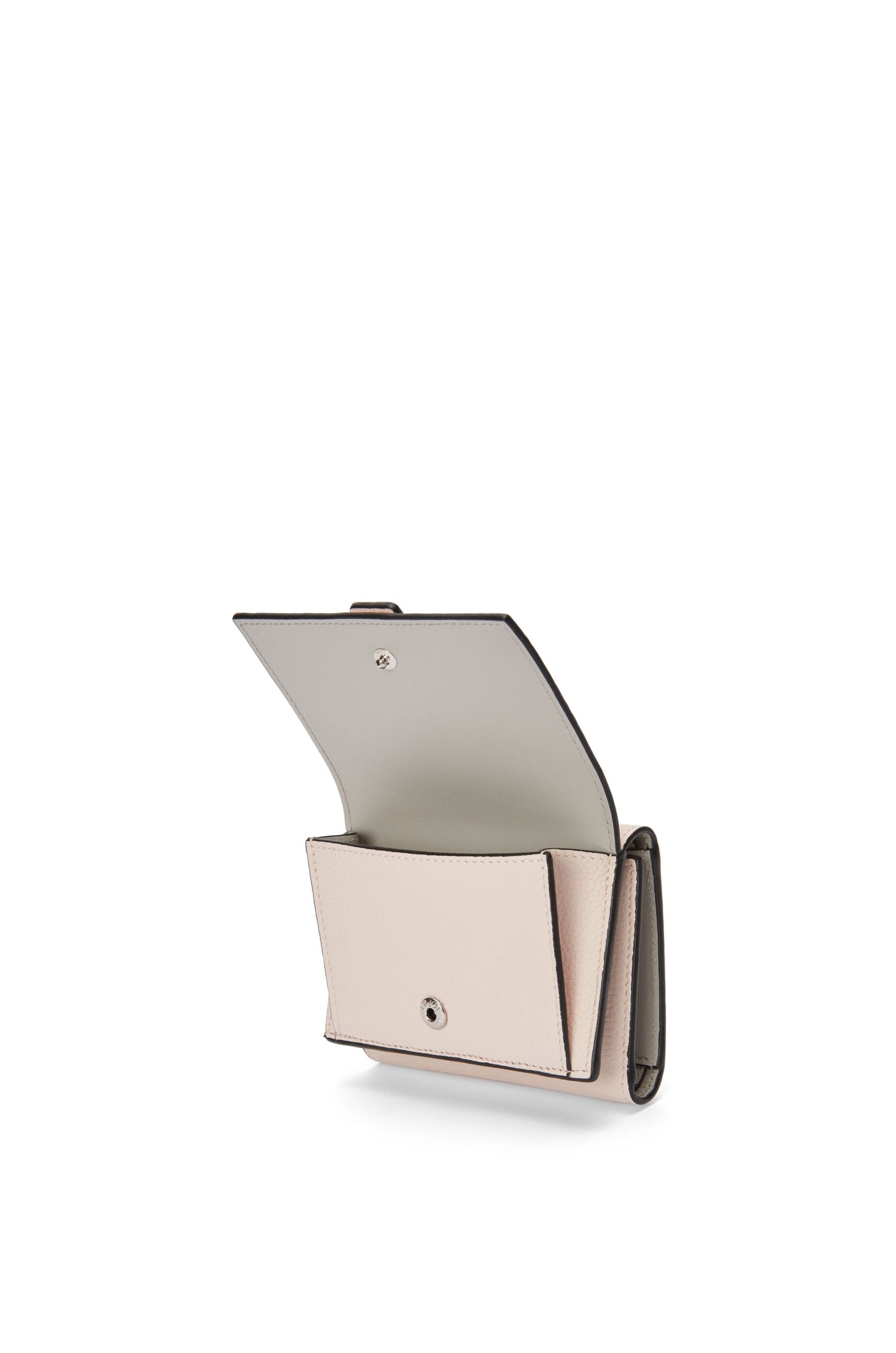 Trifold wallet in soft grained calfskin - 3