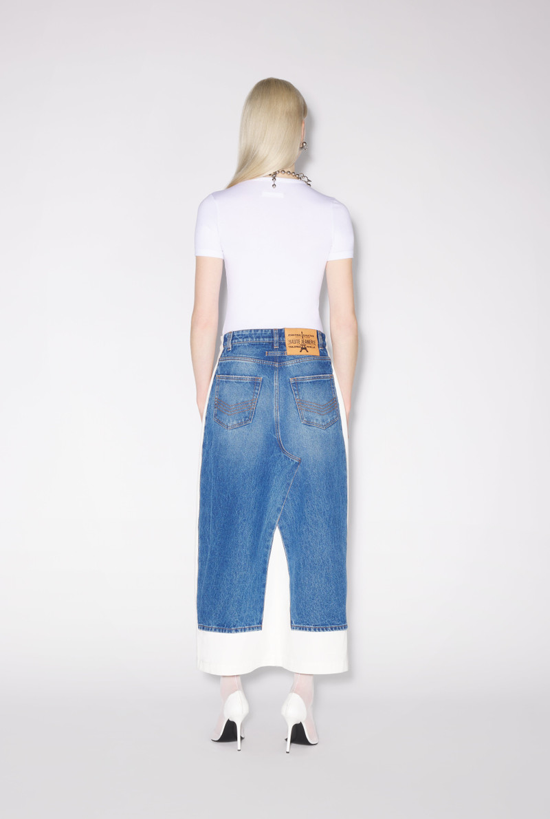 THE TROMPE-L'ŒIL DENIM SKIRT 2