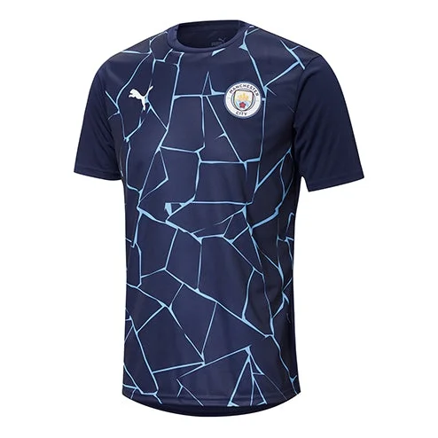 PUMA MCFC Football Club Short Sleeve Blue 758030-07 - 1