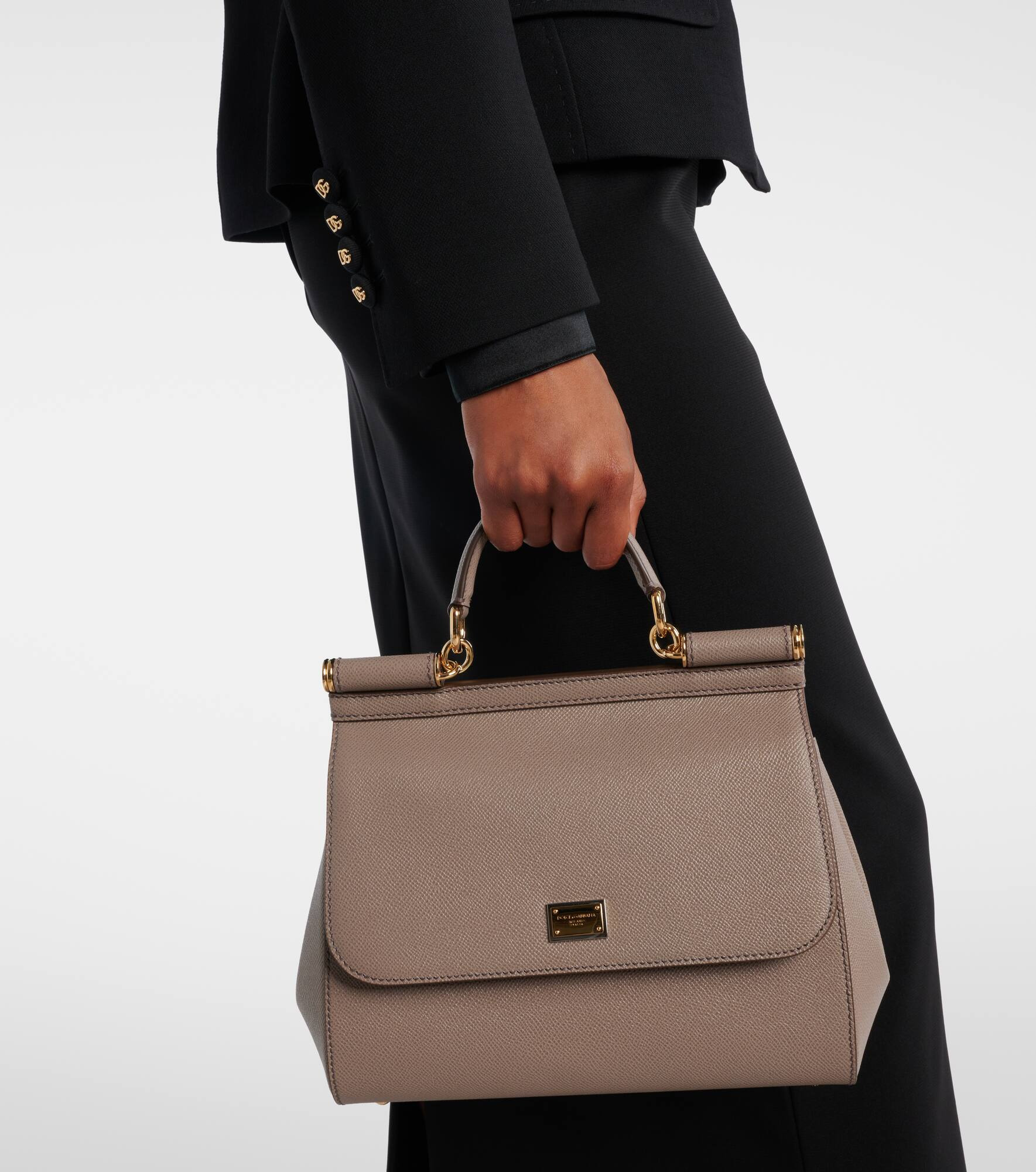 Sicily Medium leather shoulder bag - 7