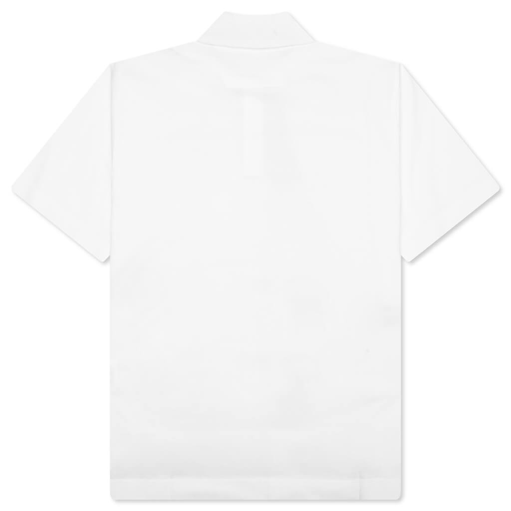 POLO IN COTTON WITH 4G DETAIL - WHITE - 2