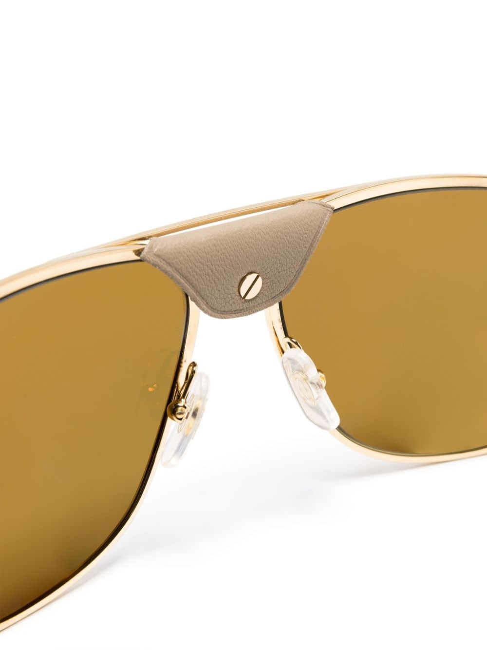 Santos de Cartier pilot-frame sunglasses - 3