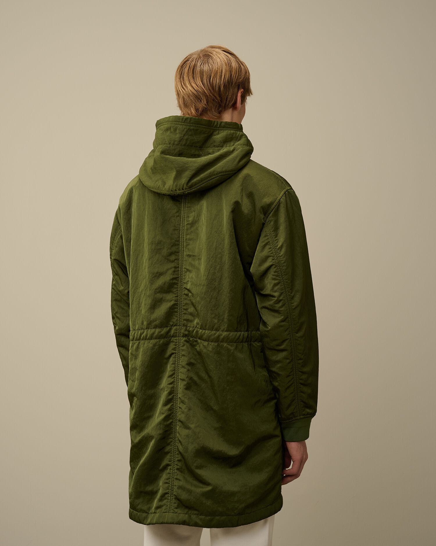 Nylon B Lined Hooded Parka - 3