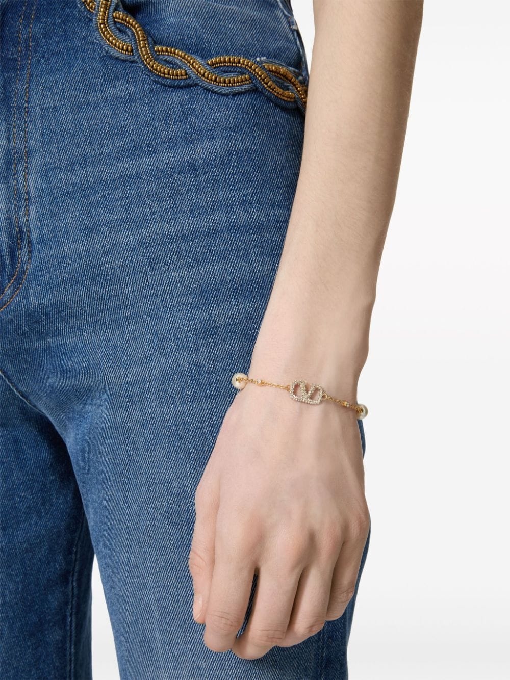 VLogo Signature chain bracelet - 5