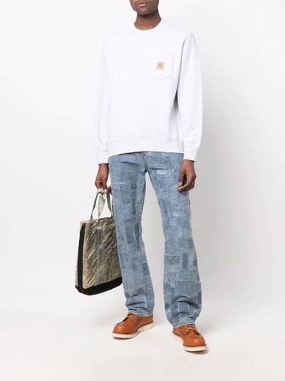 Levi's flared-leg jeans outlook