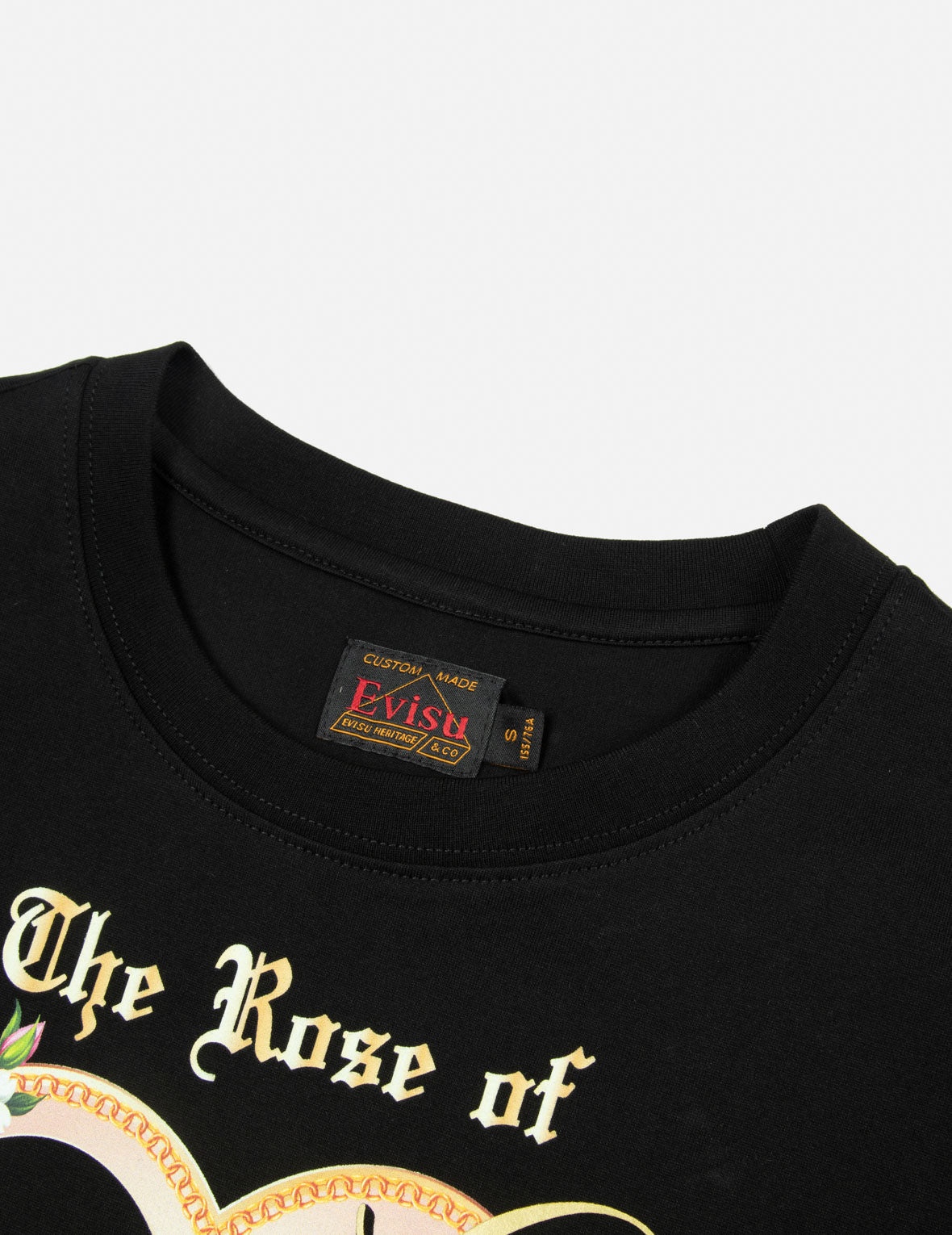 THE ROSE OF EVISU PRINT REGULAR FIT T-SHIRT - 7