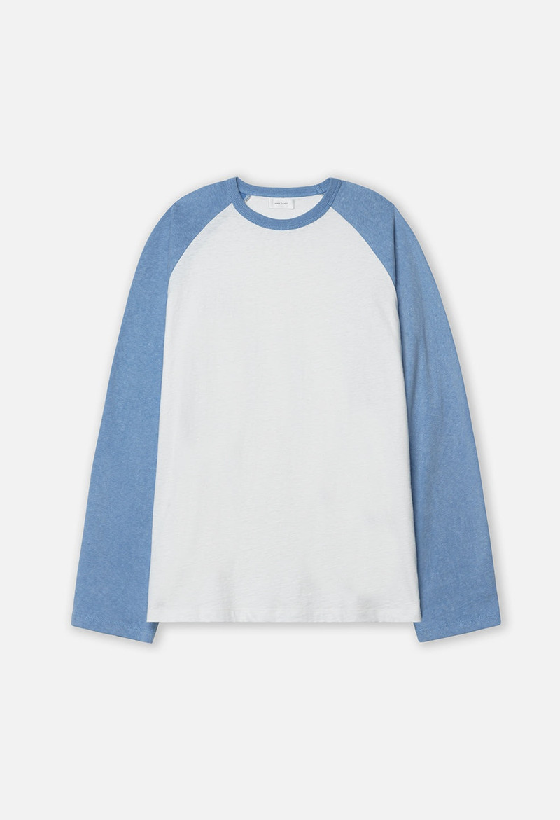 MINERAL WASH BASEBALL TEE 1