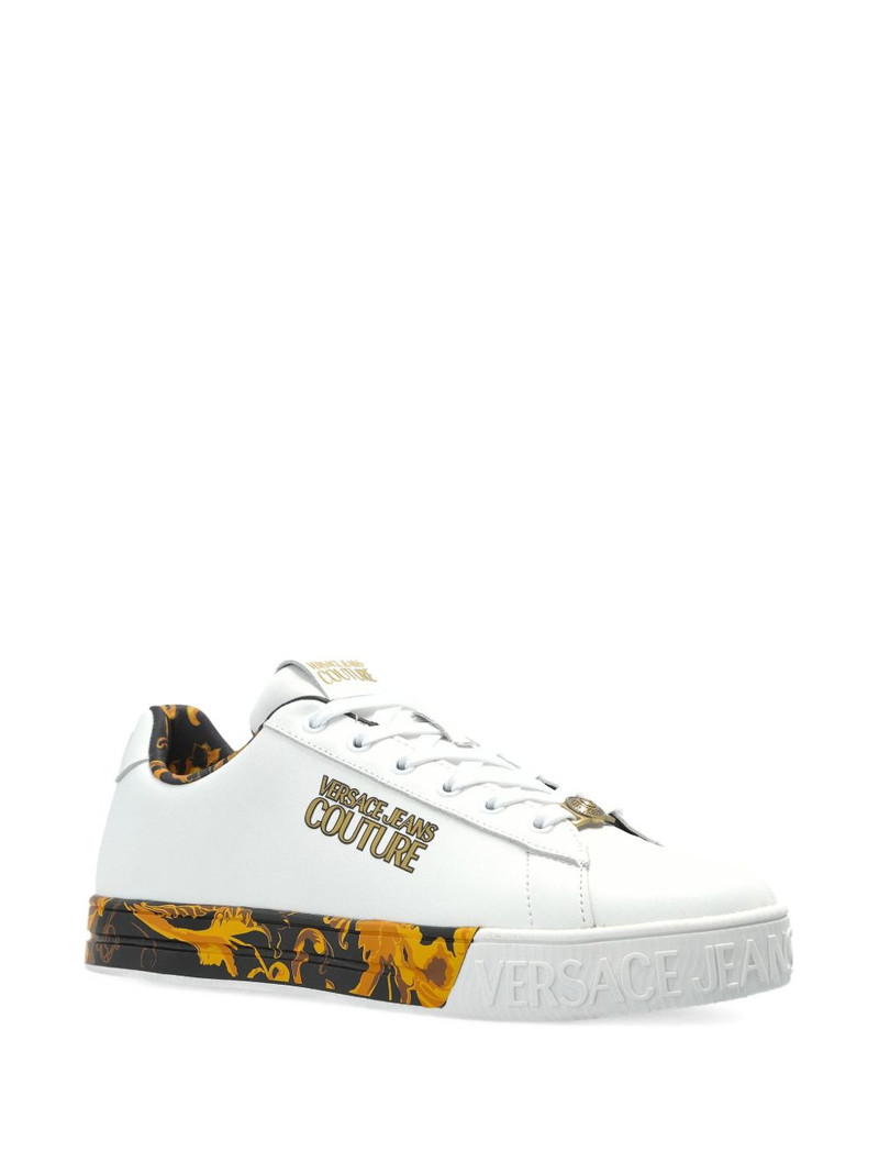 VERSACE JEANS COUTURE logo-detail sneakers outlook