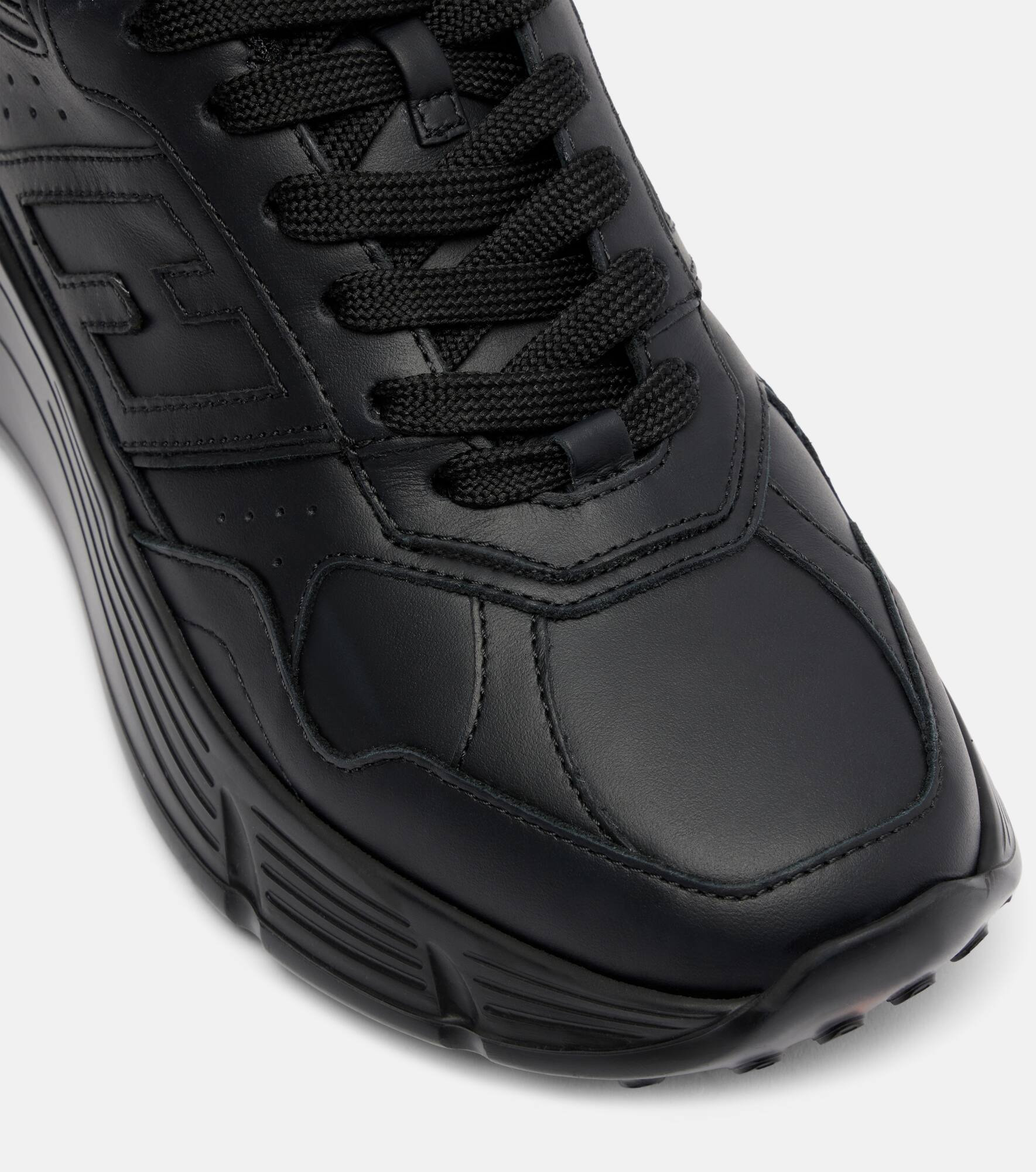 H669 leather sneakers - 5