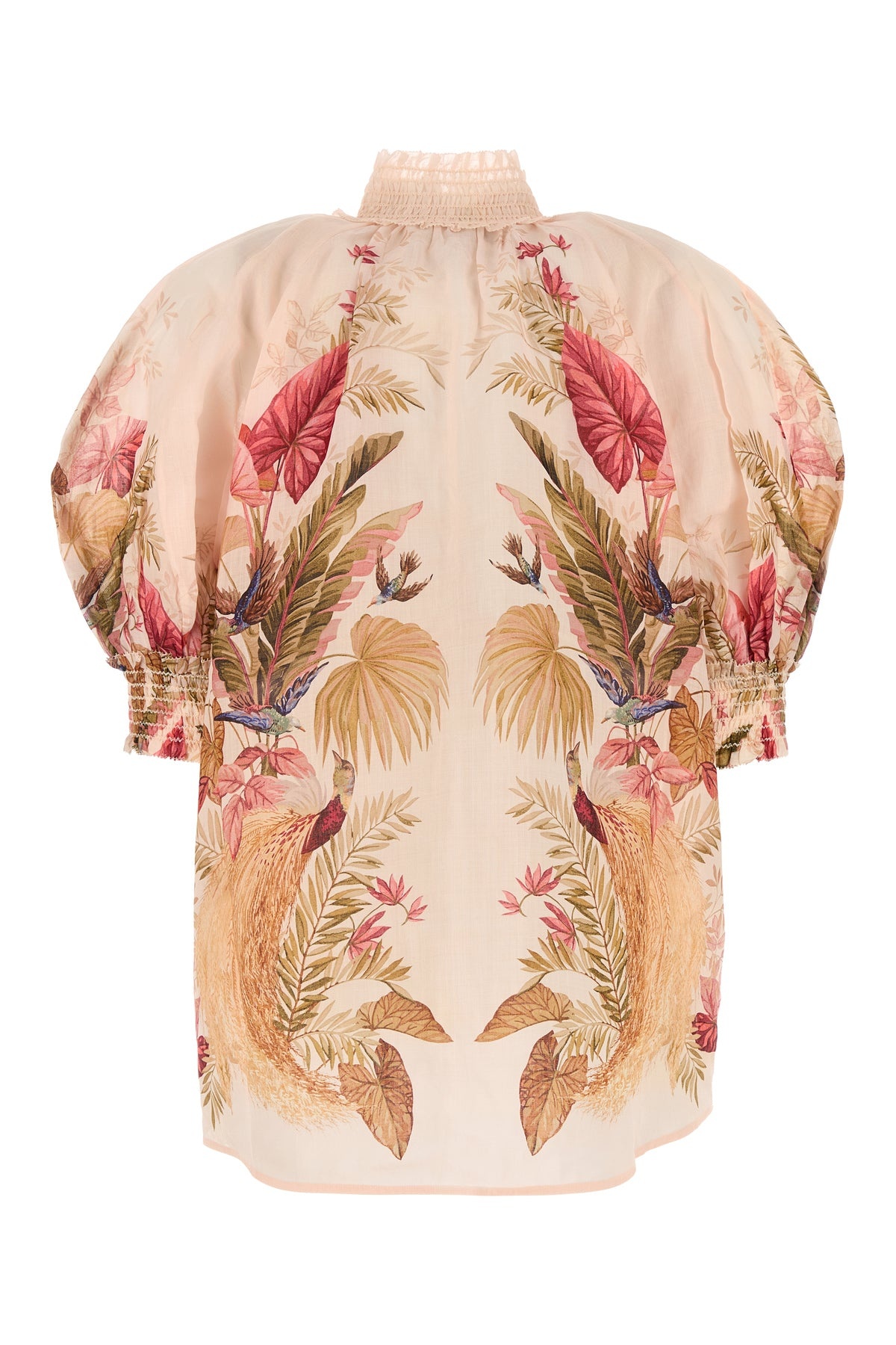 Printed ramie Ascension blouse - 2