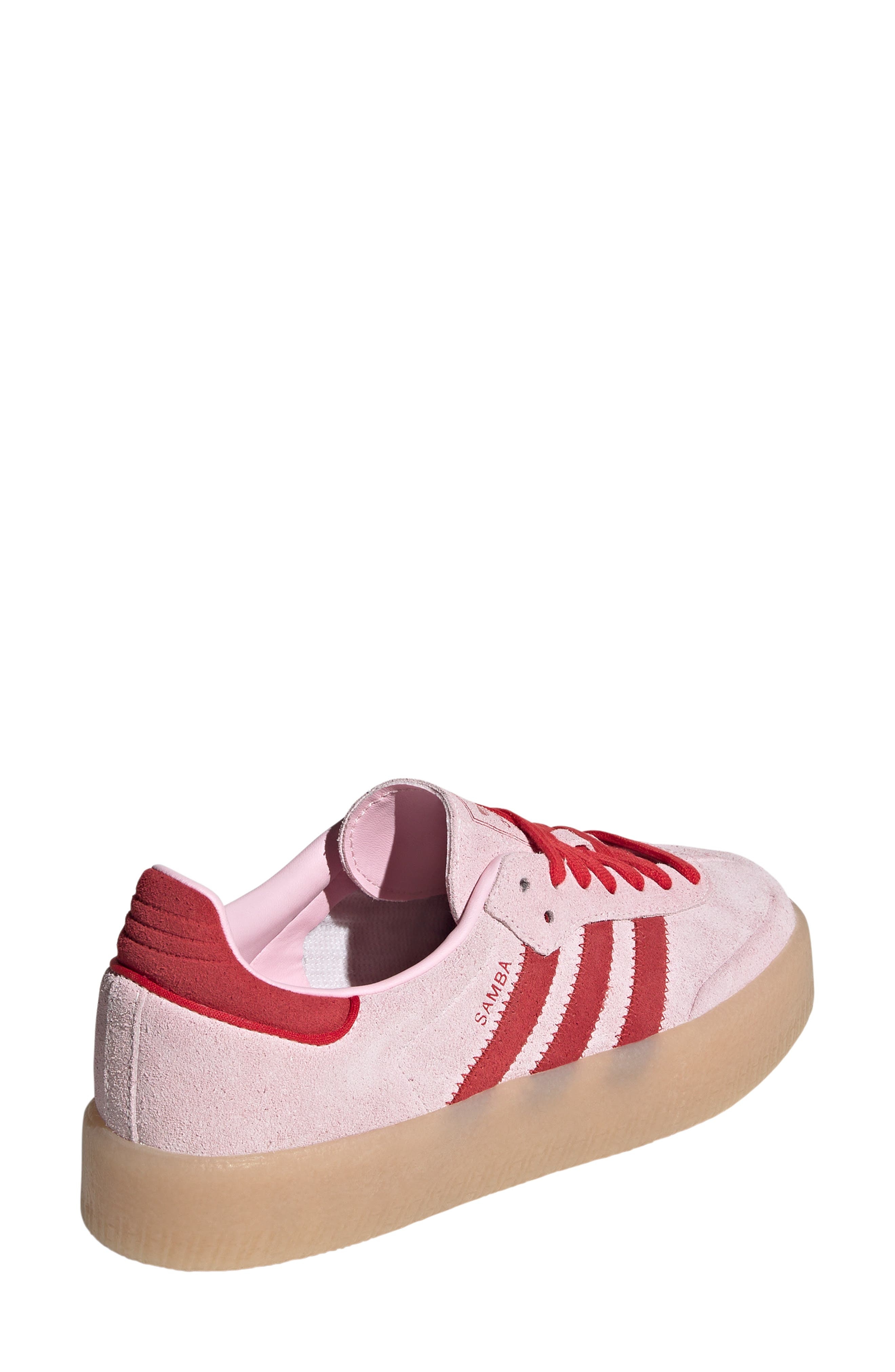 adidas Sambae Sneaker in Clear Pink/scarlet/Gum 3 at Nordstrom - 2