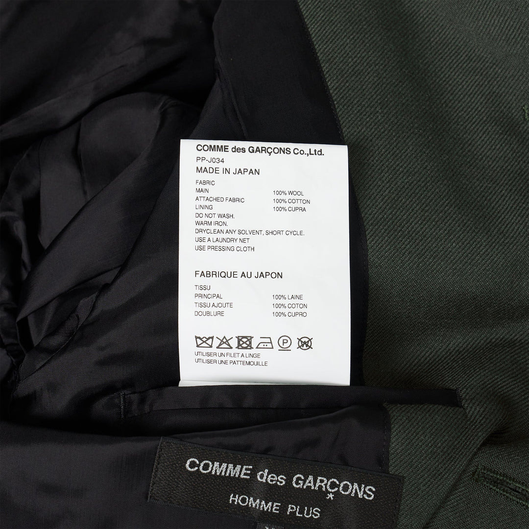 Wool Gariserge X Cotton Chino Jacket - 3