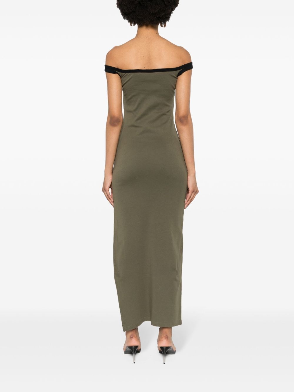 Contrast Hyperbole dress - 4