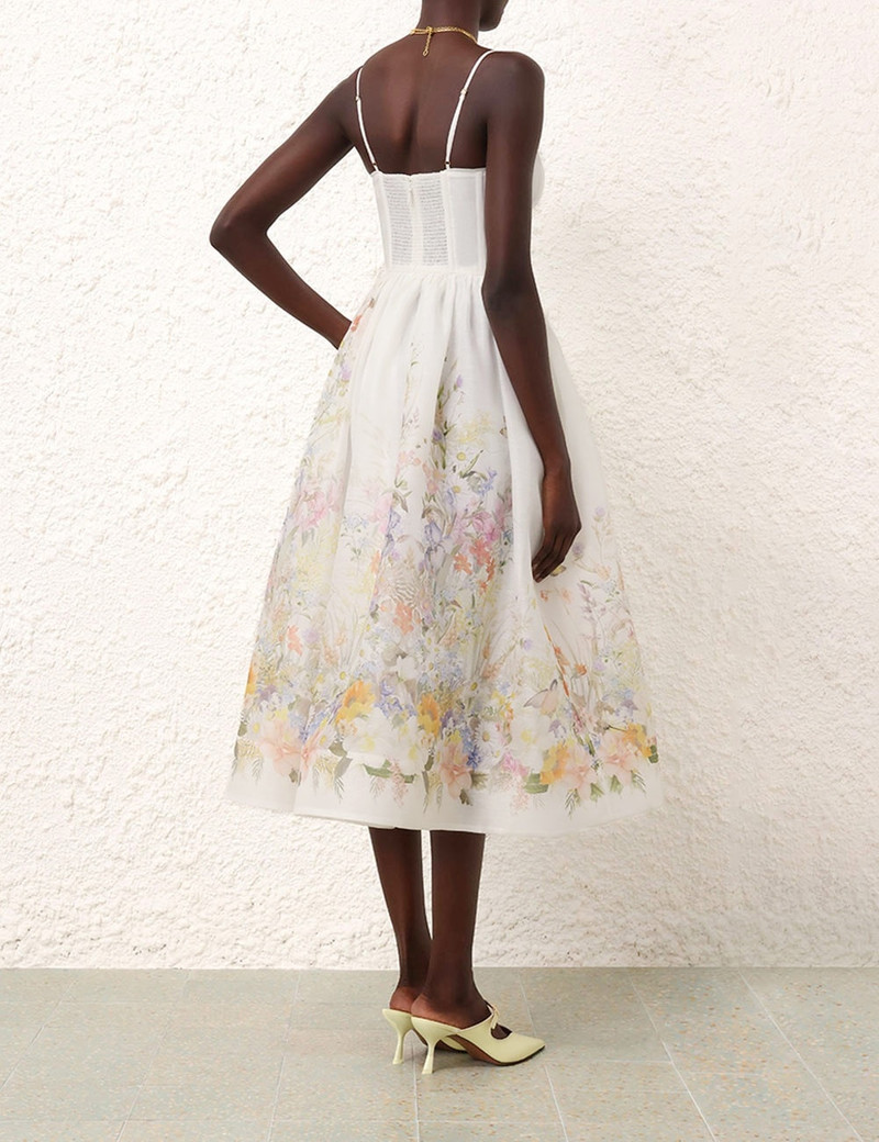 NATURA RUCHED MIDI DRESS 4