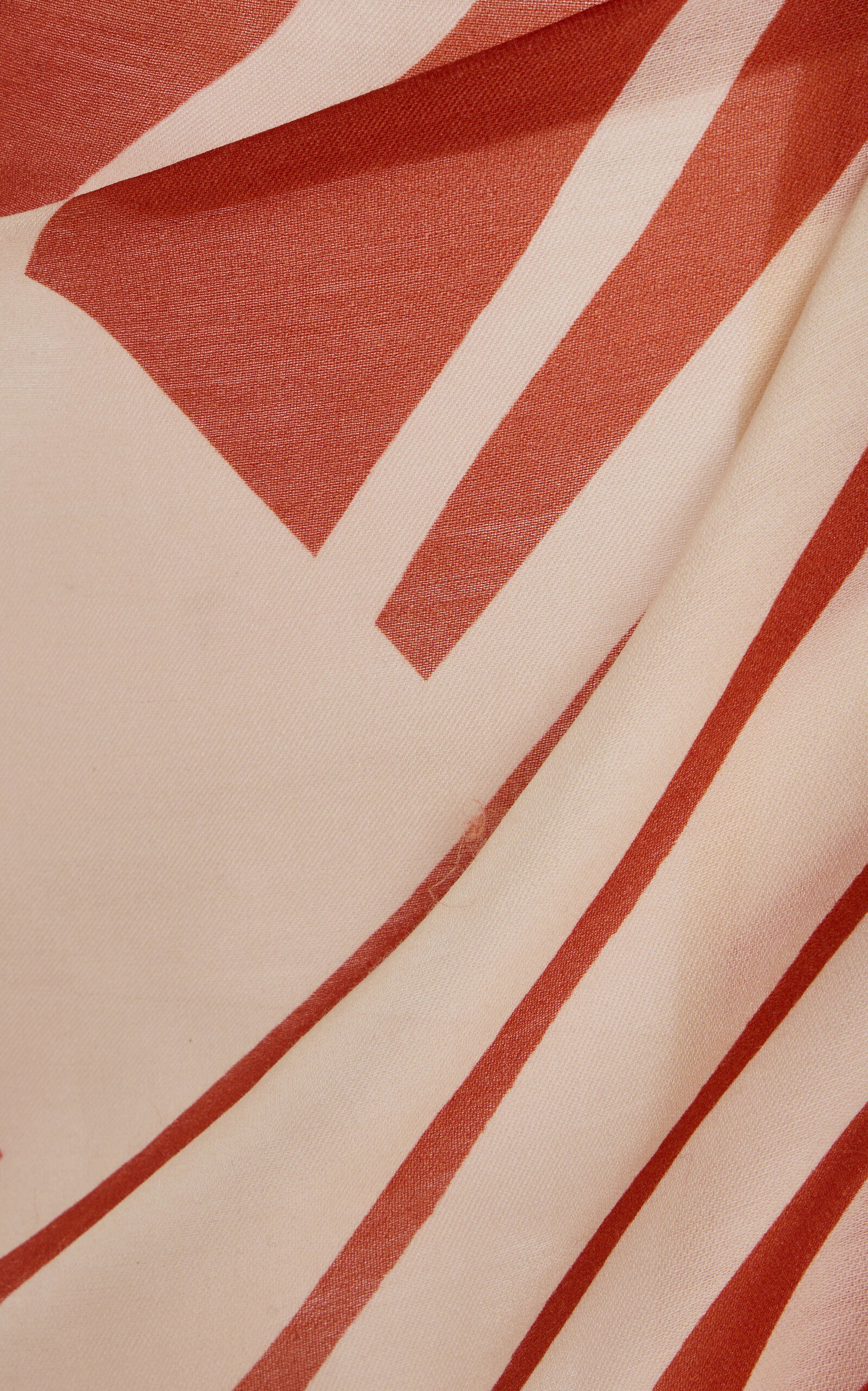 Exclusive Riviera Silk-Wool Mini Sarong orange - 5