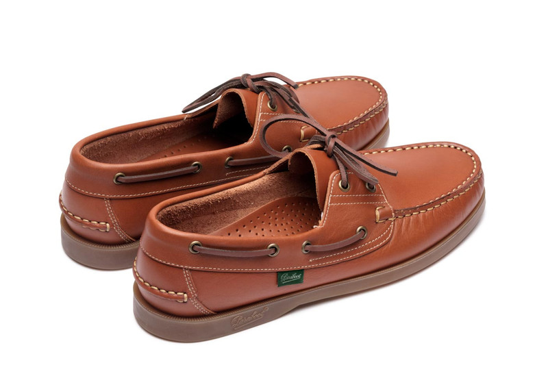 Paraboot Barth Lisse Whisky - Rubber Sole outlook