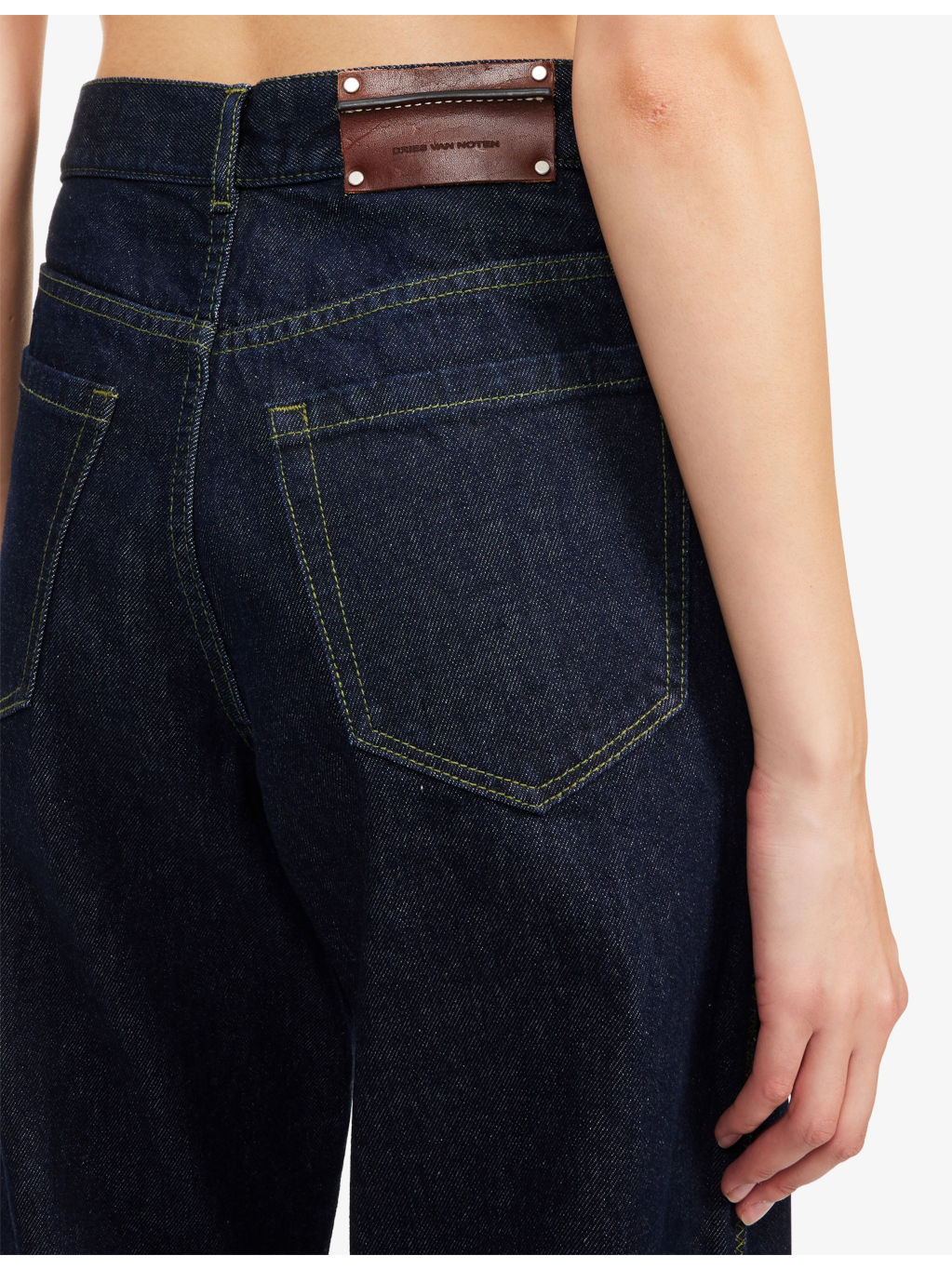 Peyton Straight-Leg Denim Jeans - 5