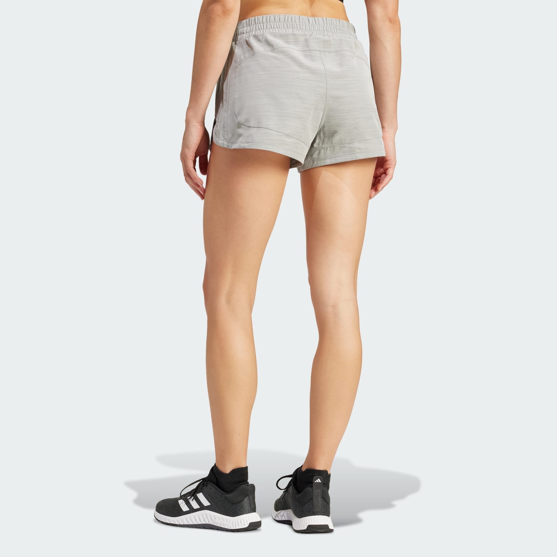 Pacer Training 3-Stripes Woven Mid-Rise Shorts - 3