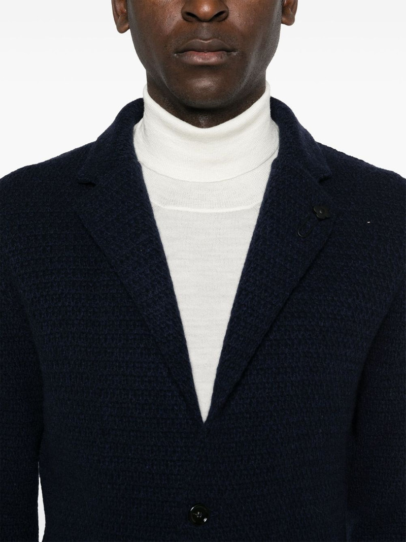 single-breasted cashmere blazer 5