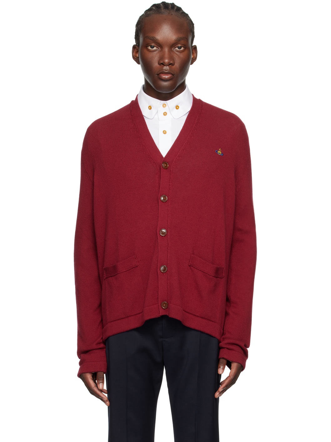 Red Alex Cardigan - 1
