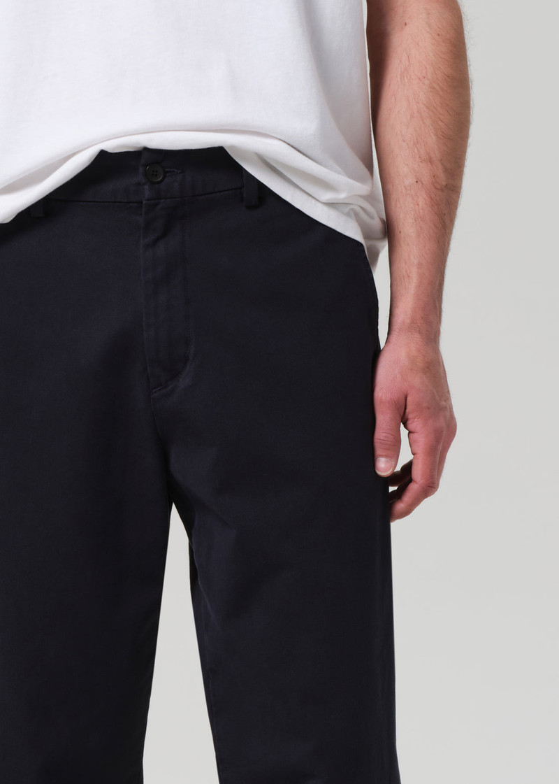Flat Front Chino In Navy 6