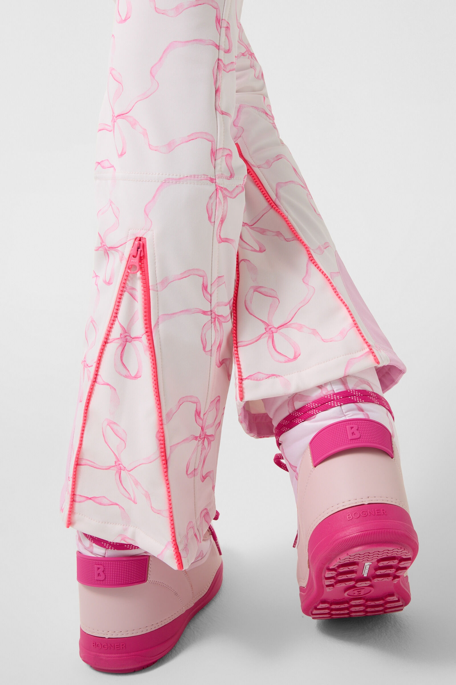 Zula Ski pants in Pink/Off-white - 4