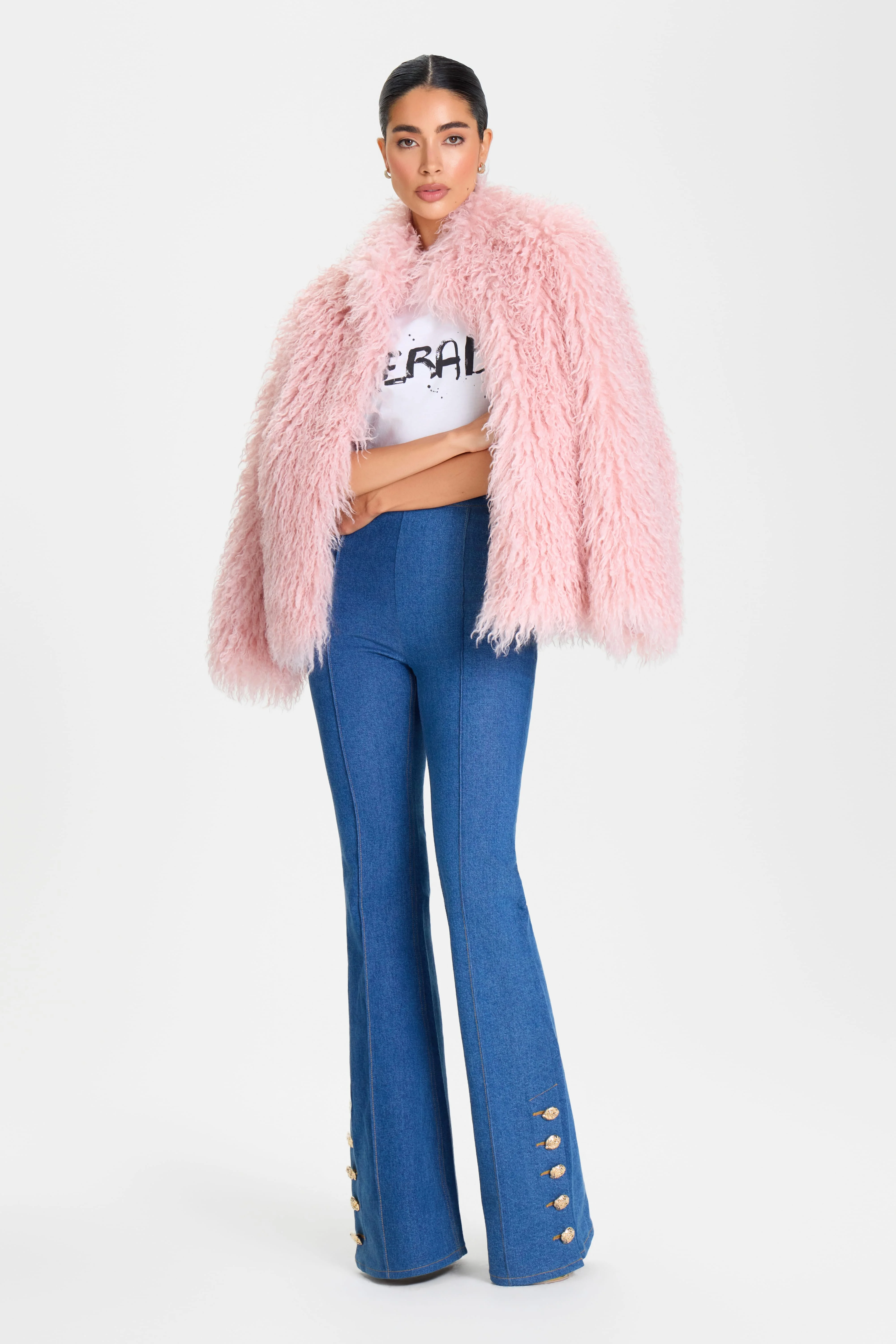 Kara Pink Jacket - 1