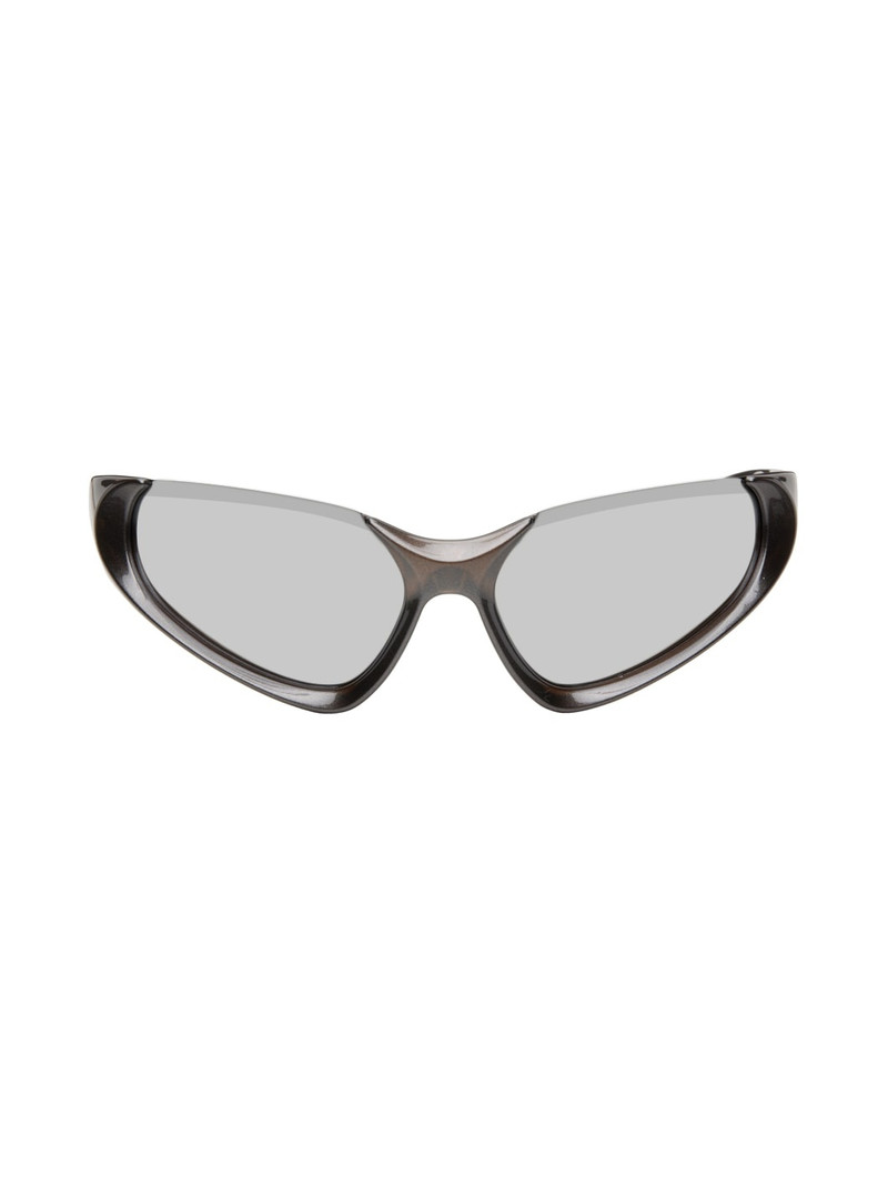 Silver Wraparound Sunglasses 1