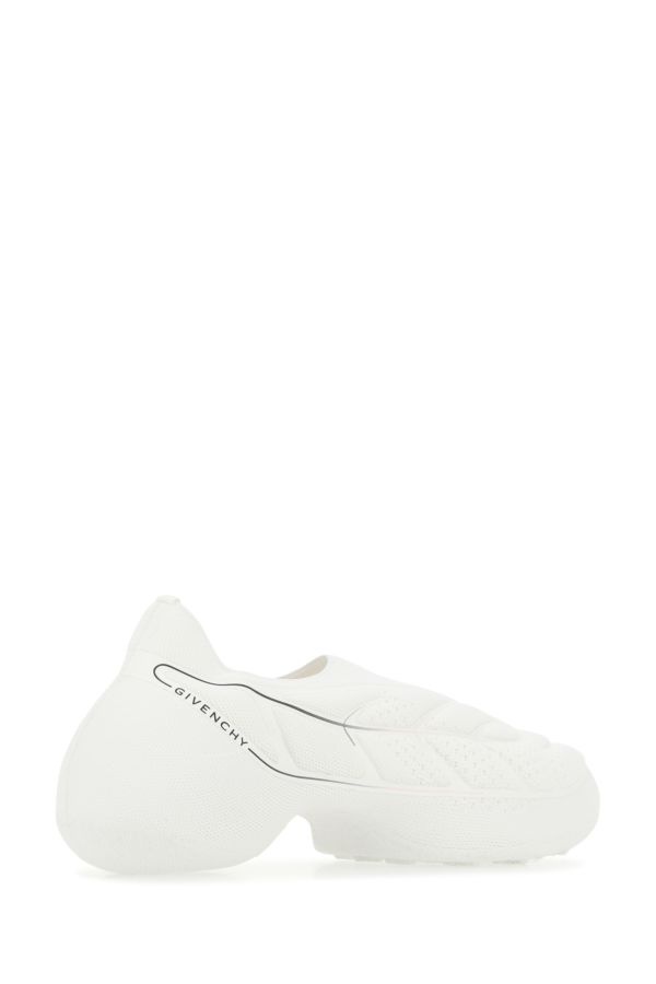 スニーカー GIVENCHY White Fabric Tk-360+ Slip Ons Givenchy GIVENCHY White Fabric Tk-360+ Slip Ons | luosophy