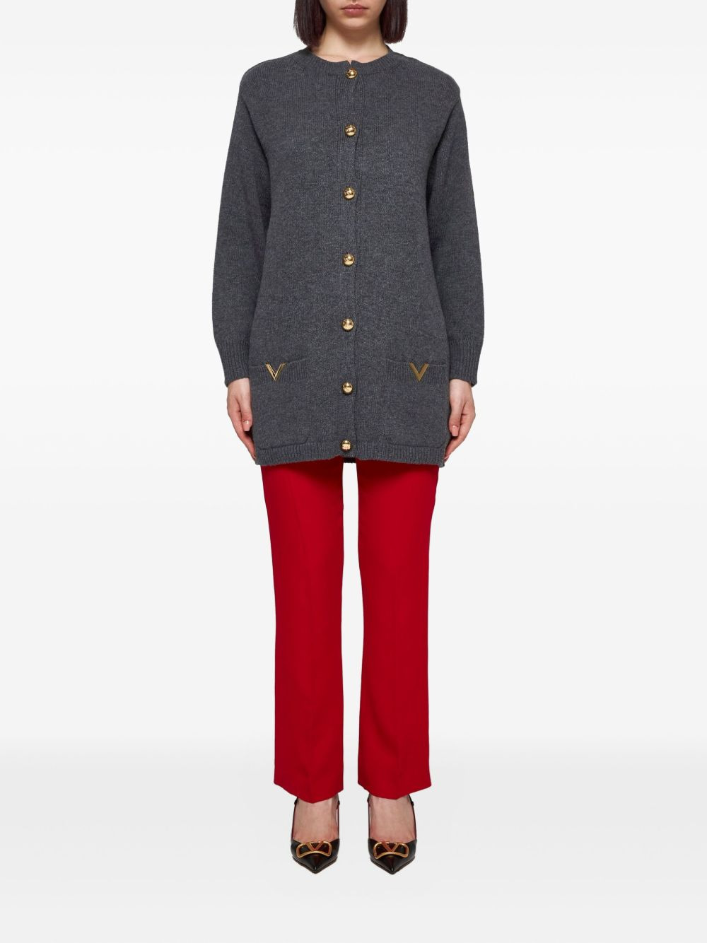 VGold cardigan - 2