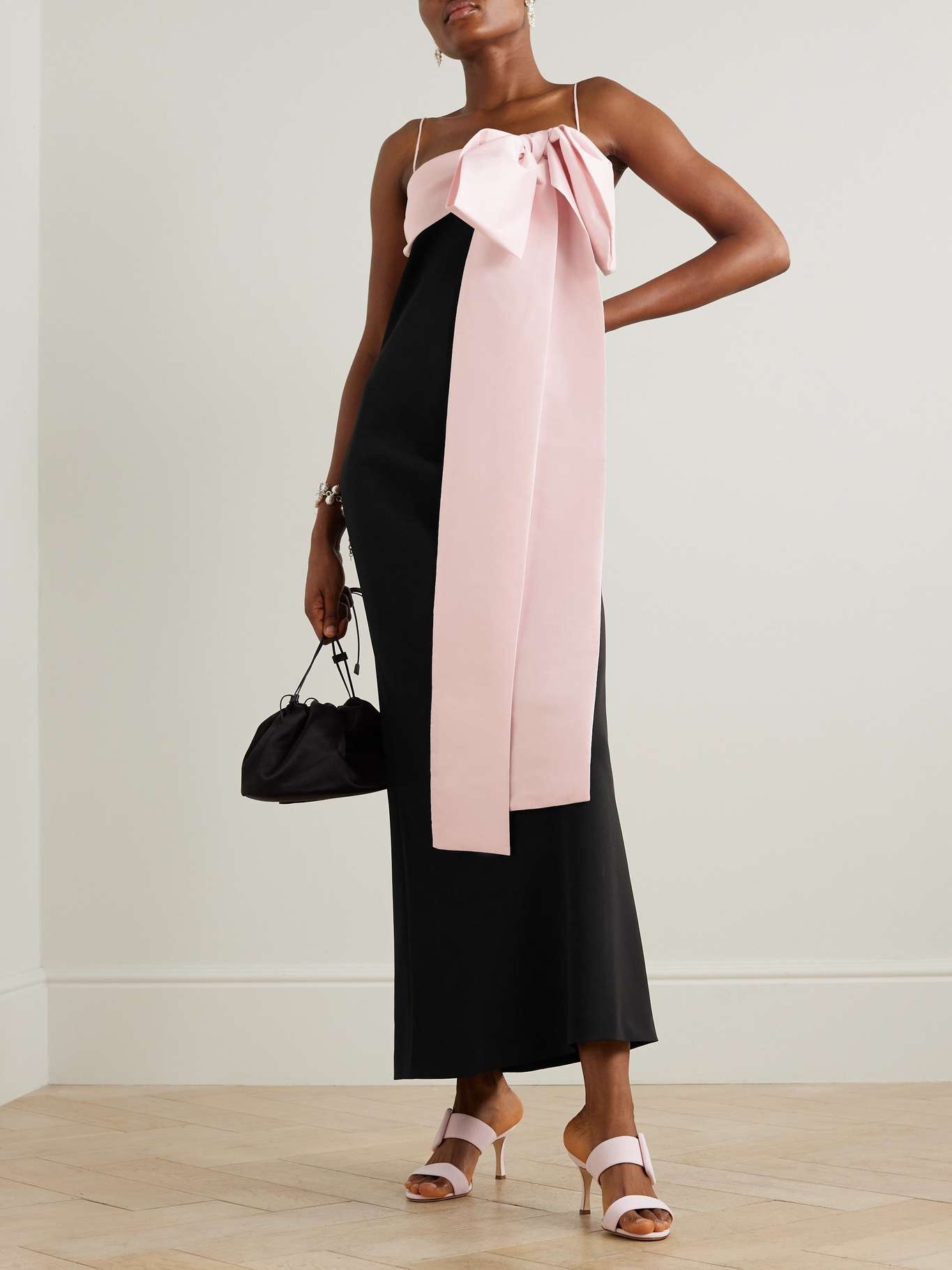 ワンピースその他 BERNADETTE Beige/pink Bart dress with oversized bow BERNADETTE Beige/pink Bart dress with oversized bow | TheDoubleF