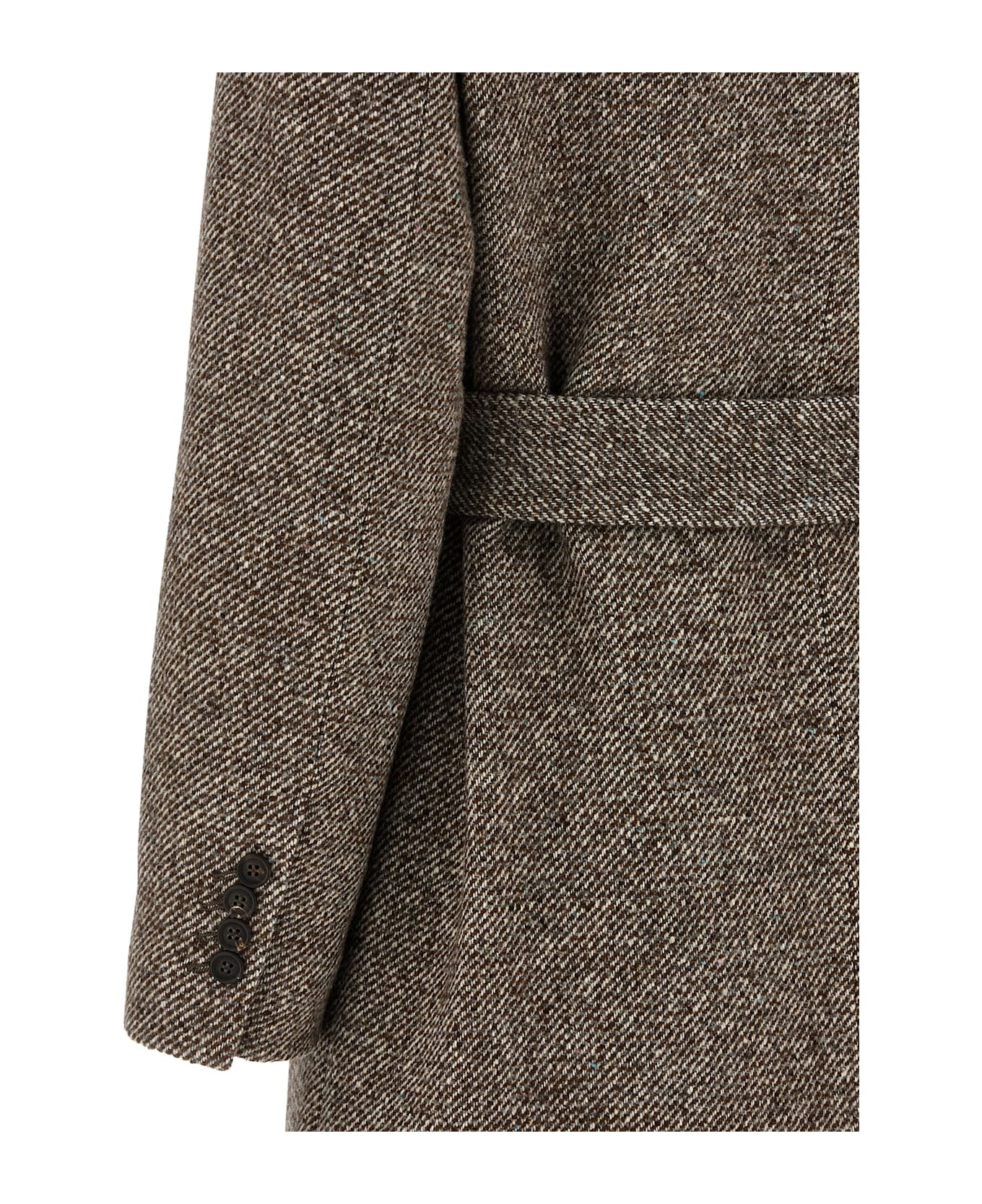 Single-breasted Coat - 4