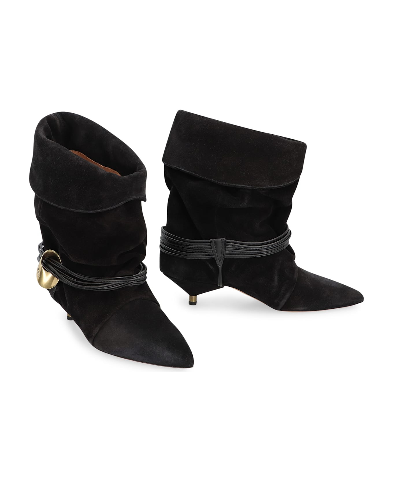 Edrika Suede Ankle Boots - 3