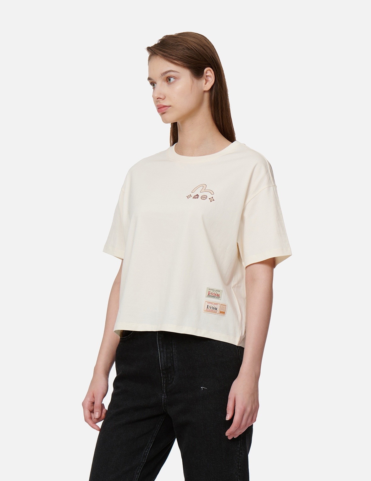 OUTLINE GODHEAD PRINT T-SHIRT - 8