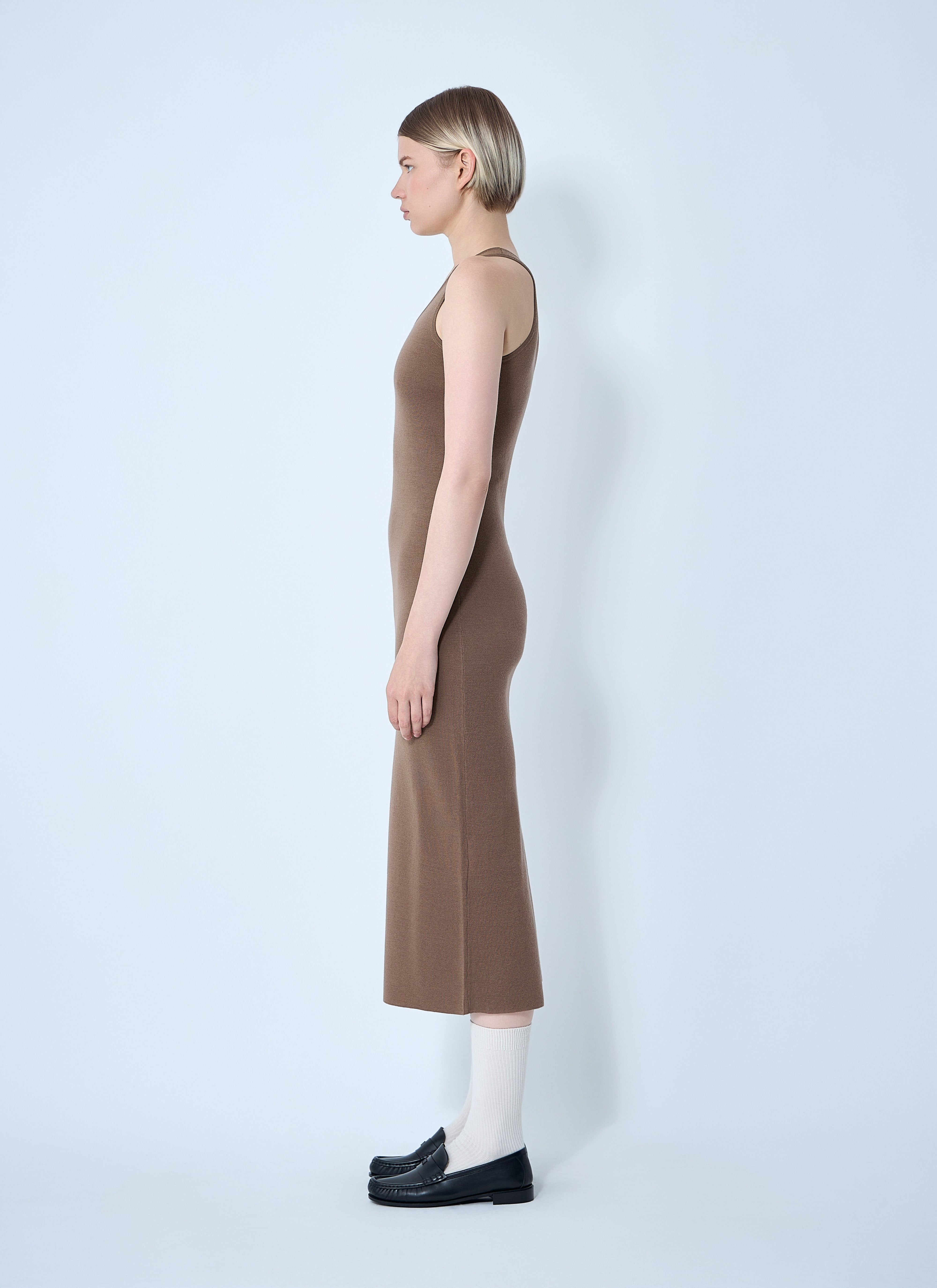 Max Mara Women Knitted Wool Midi Dress - 3