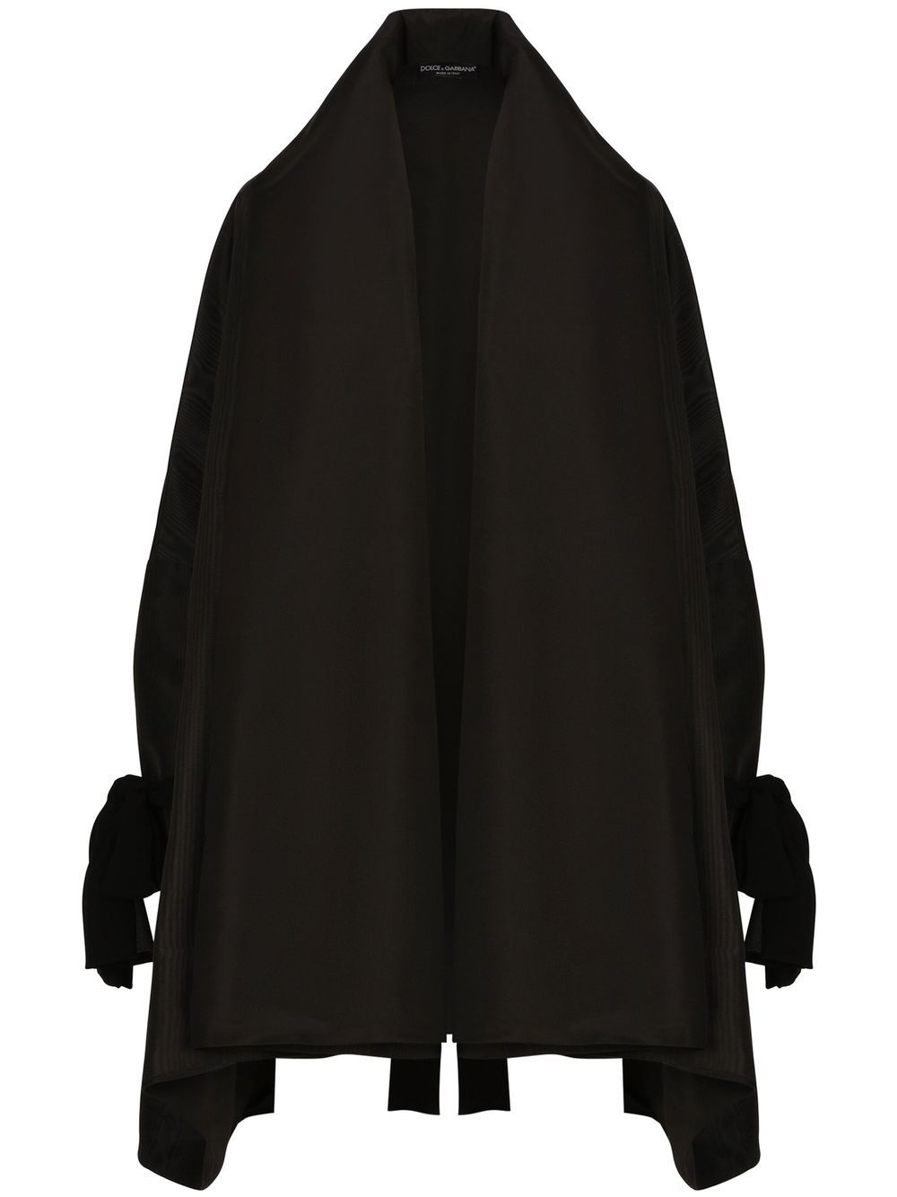 KIM DOLCE&GABBANA oversized open-front coat - 1