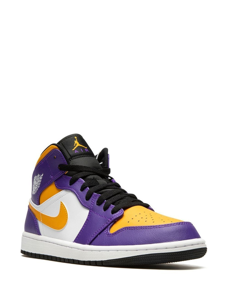 Jordan Air Jordan 1 Mid “Lakers” sneakers outlook