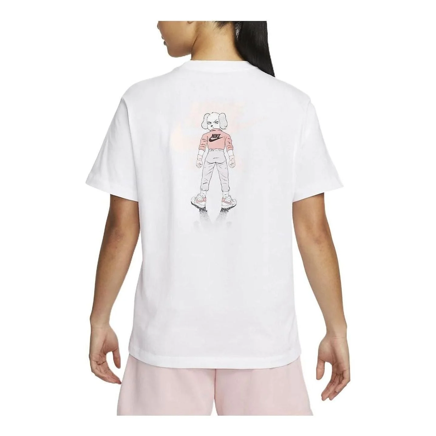 (WMNS) Nike Sportswear Pocket T-Shirt 'White' DQ3154-100 - 1