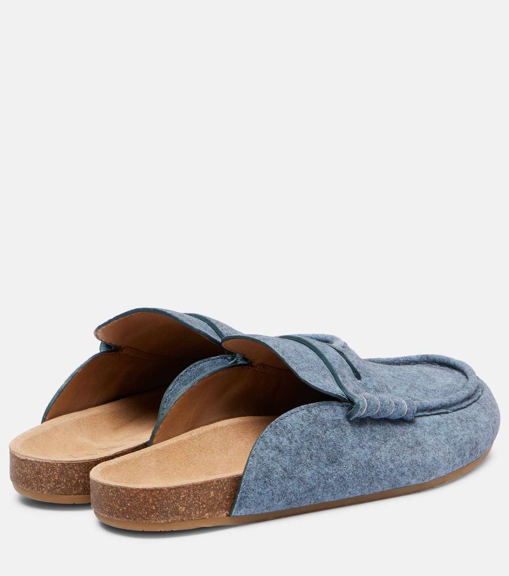 Suede mules - 2