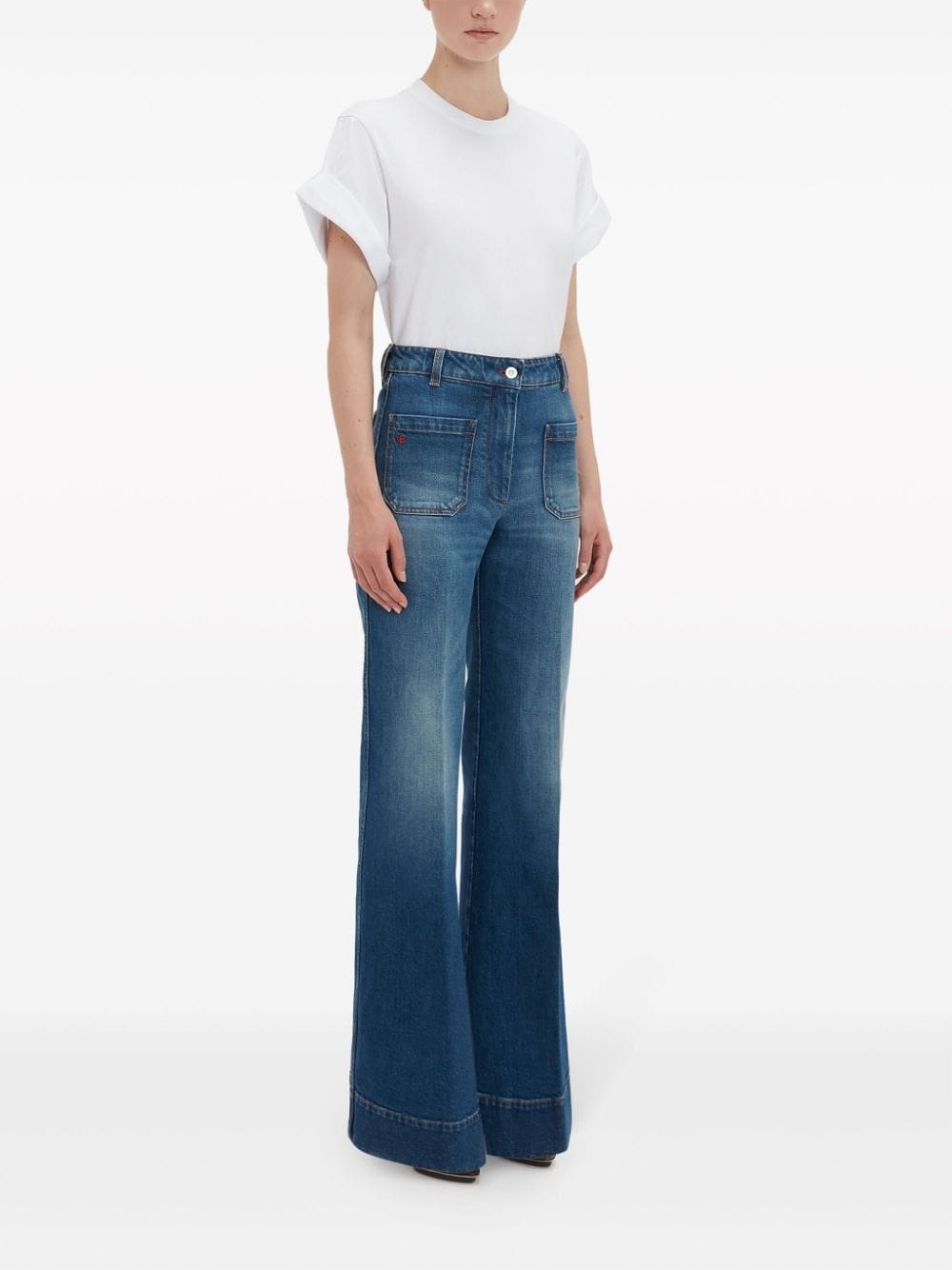 crew-neck organic-cotton T-shirt - 3