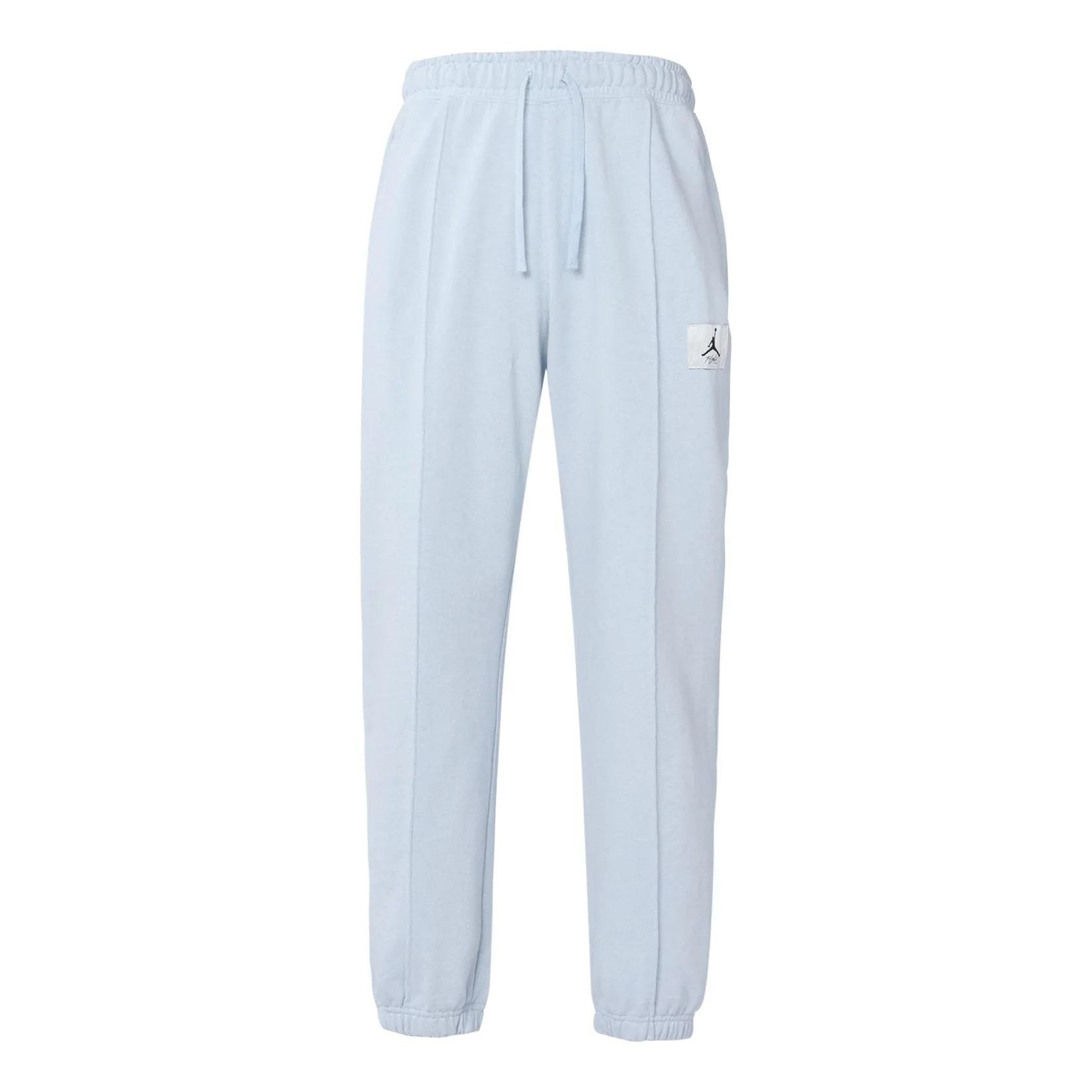(WMNS) Nike Living Series Solid Color Logo Printing Elastic Waistband Bundle Feet Sports Pants/Trous - 1