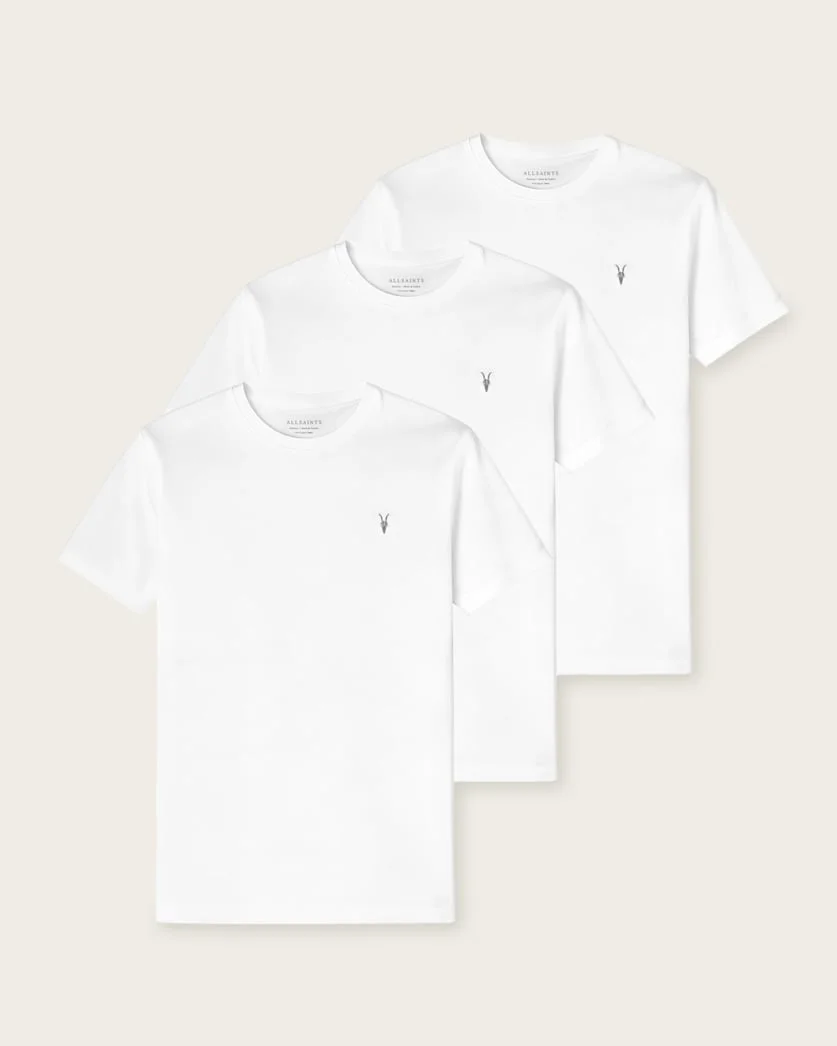 BRACE BRUSHED COTTON T-SHIRTS 3 PACK - 1