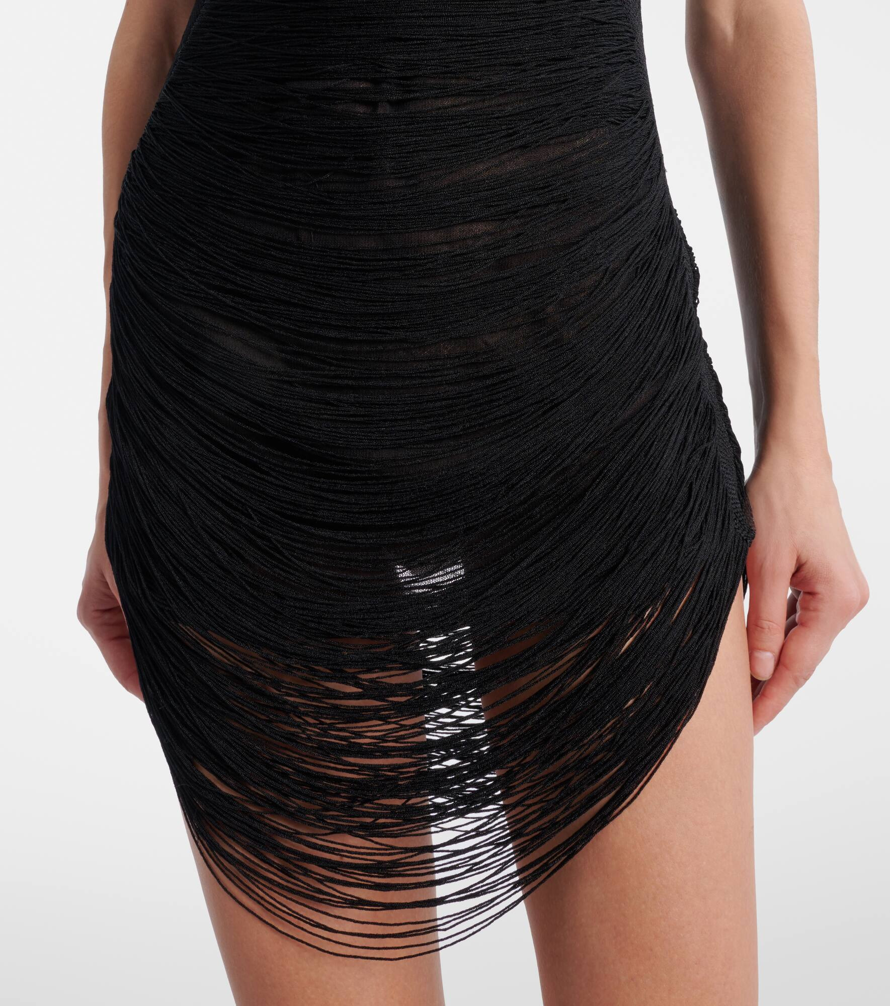 Fringed minidress - 5