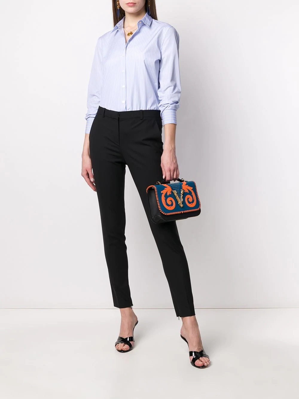 skinny tailored trousers - 2