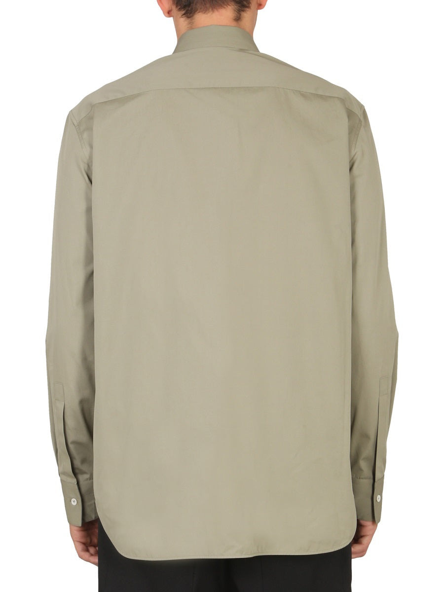 Jil Sander Men Poplin Shirt - 3