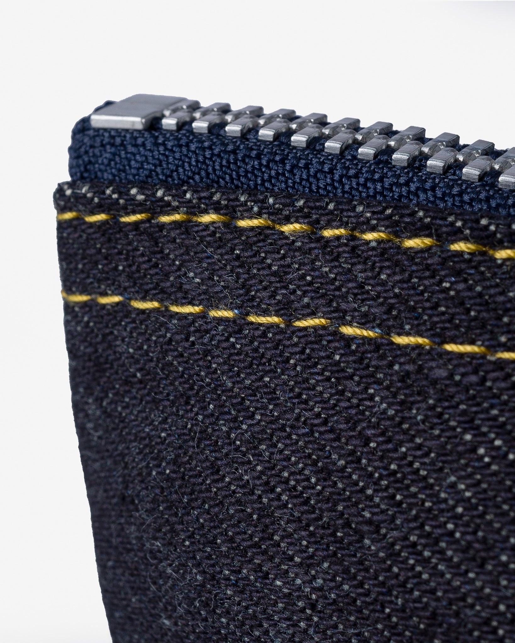 IHG-108 14oz Selvedge Denim Zip-Up Pouch - 5