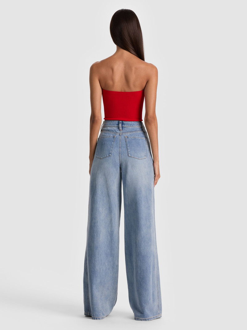 Alice + Olivia TASHA ZIP FRONT CORSET outlook