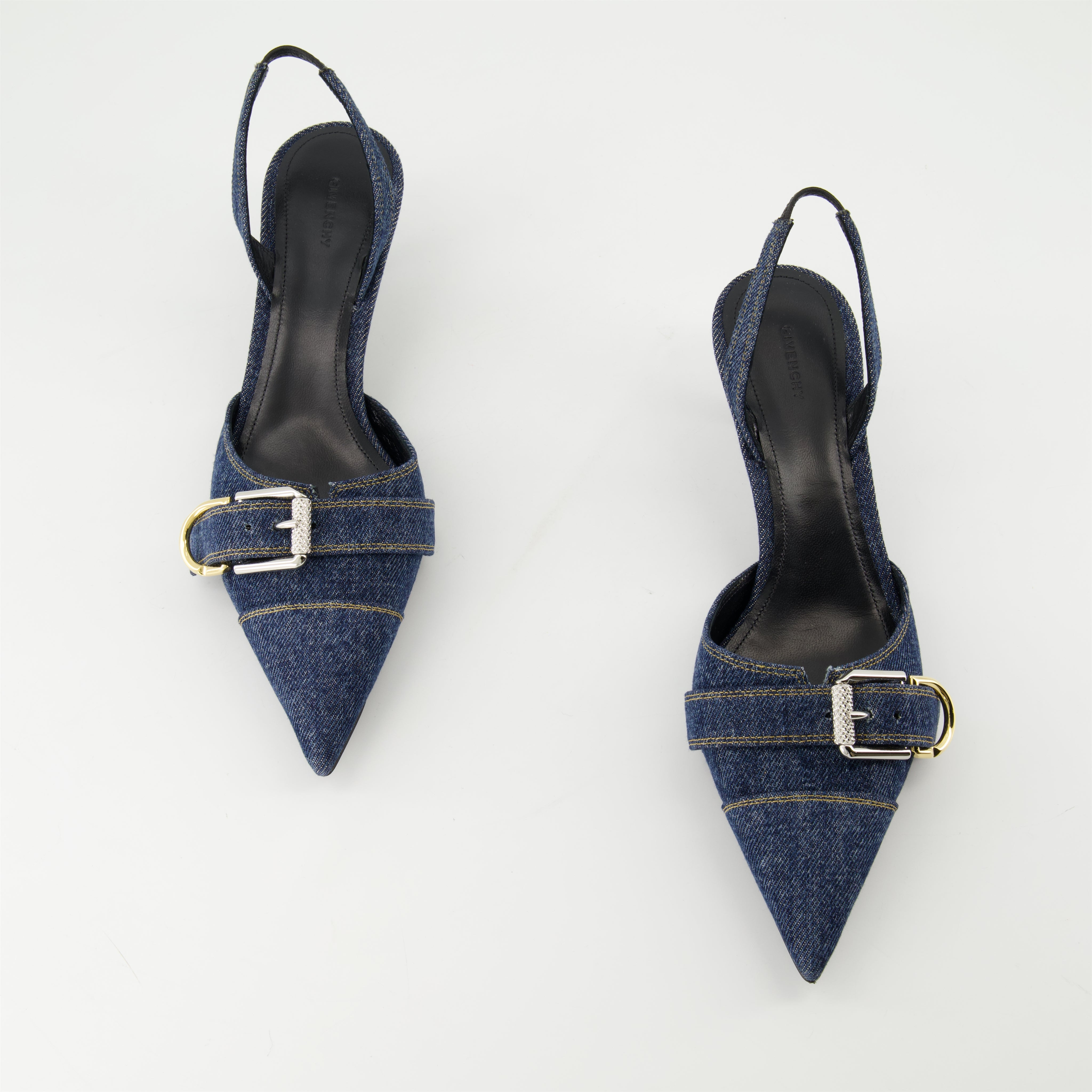 Escarpins Voyou en denim - 6