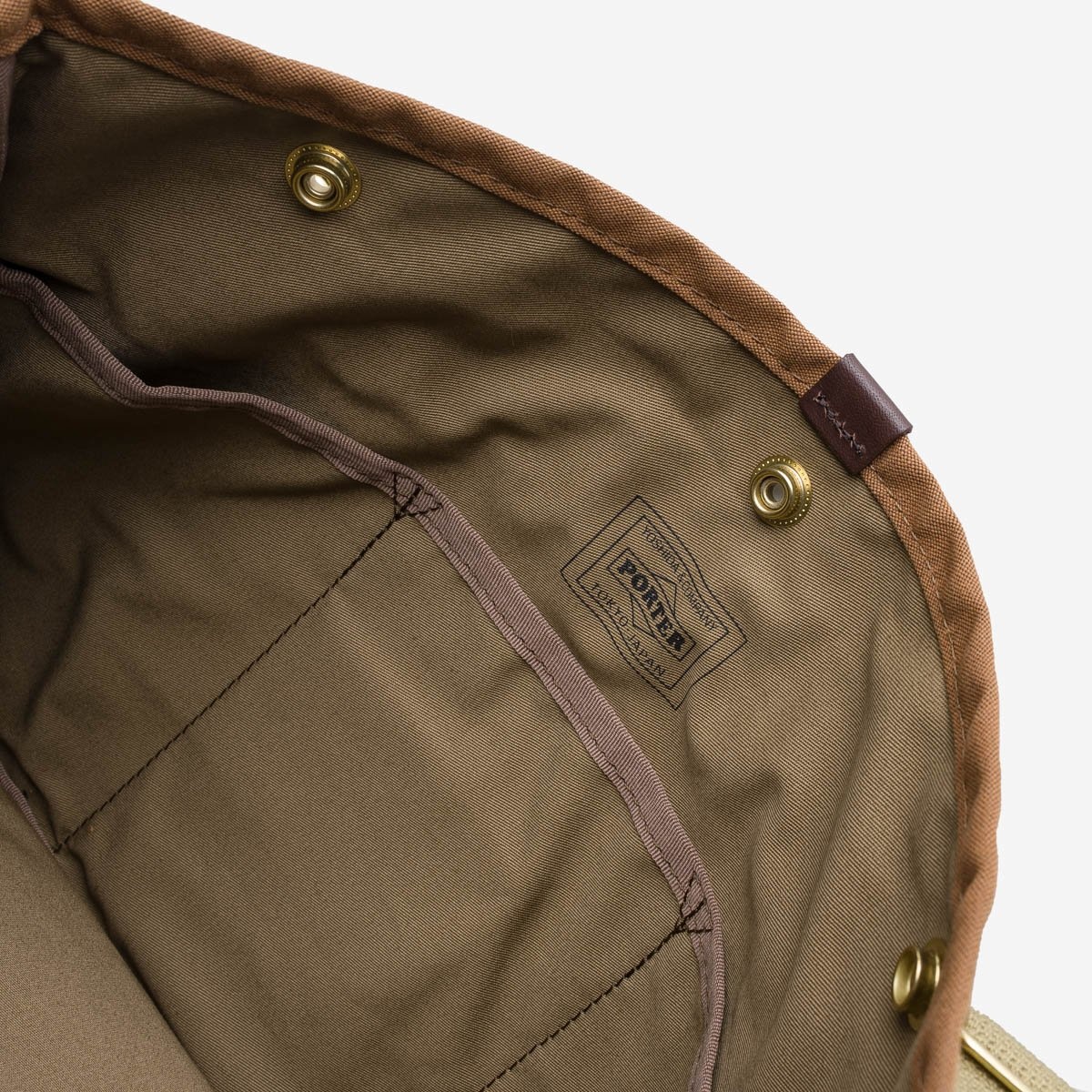 POR-SAC-CAM Porter - Yoshida & Co. - Coppi Sacoche Bag - Camel 9