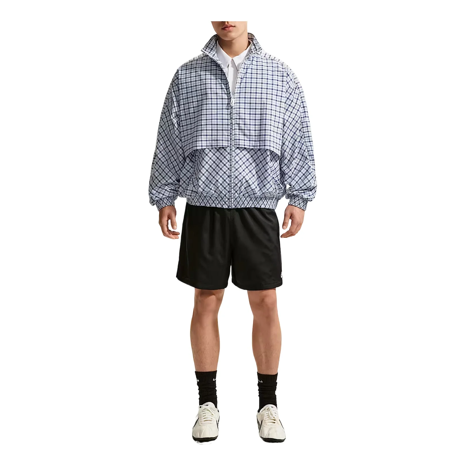Nike Sportswear Woven Track Jacket 'Aluminum' IR7581-468 - 1